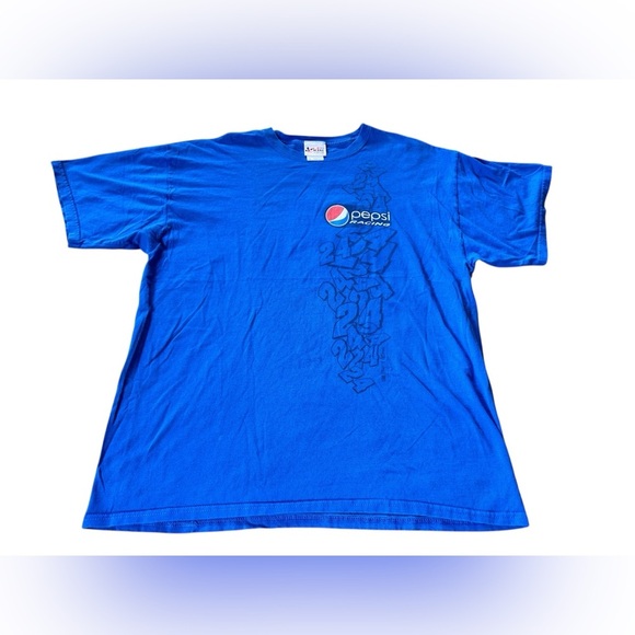 Vintage Y2K Chase Authentics Pepsi Racing Shirt Men Size XL - Picture 1 of 4